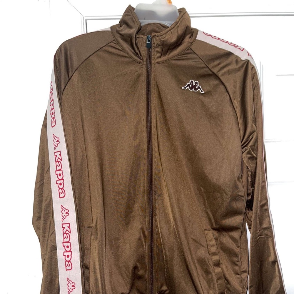 Kappa Track jacket brown size XL